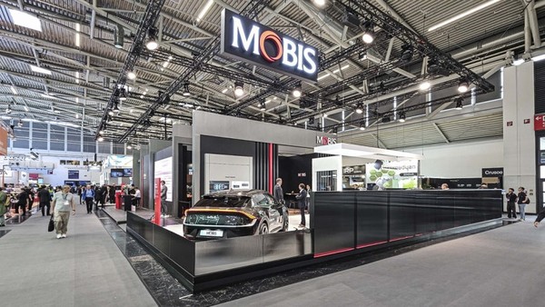현대모비스 IAA 2025 전시장. 사진=현대모비스