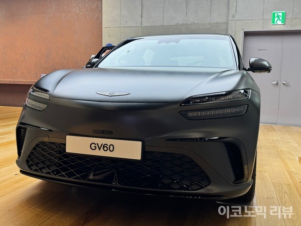 제네시스 GV60. 사진=양정민 이코노믹리뷰 기자