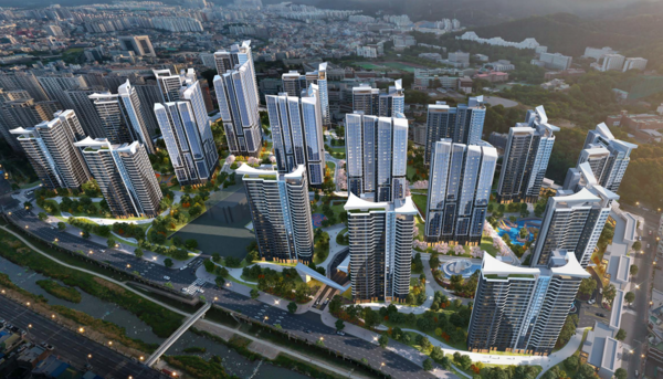 광주 학동4구역 재개발 사업 조감도. 사진=HDC현대산업개발