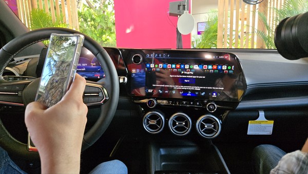 스냅드래곤 오토모티브 카인포테인먼트. 사진=최진홍 기자