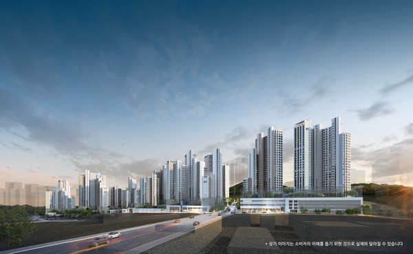 철산역자이 투시도. 사진=GS건설