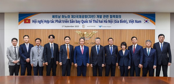 인천공항공사, 베트남 정부 관계자와 공항개발 협력. 사진=인천국제공항공사