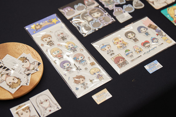 '능력자 플리마켓' 캐릭터 스티커. 사진=넥슨