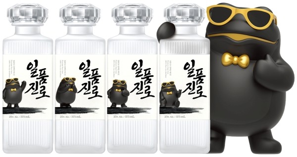 일품진로 블랙껍에디션 4종 이미지. 사진=하이트진로