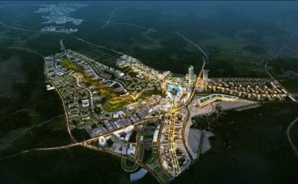 쿠웨이트 압둘라 신도시 조감도. 출처=한미글로벌