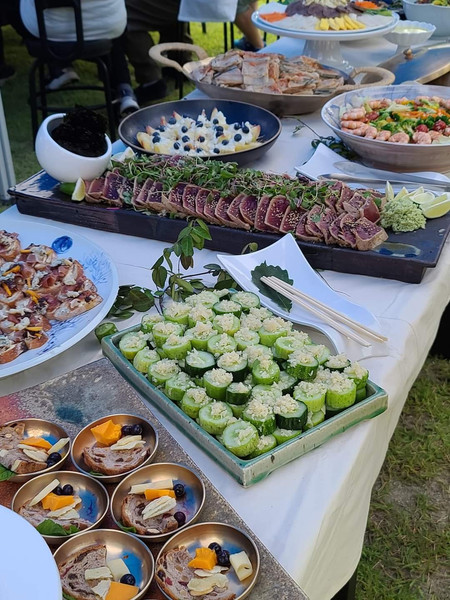 시주풍류 음식들. 사진 제공 = 송영숙 선릉아트홀 대표.