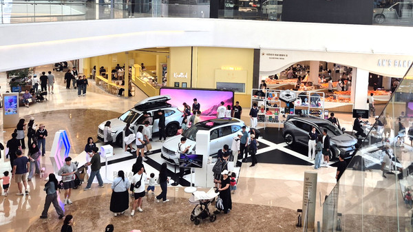 스타필드 하남에서 진행된 '르노 팝업 스테이지' 행사. 사진=르노코리아