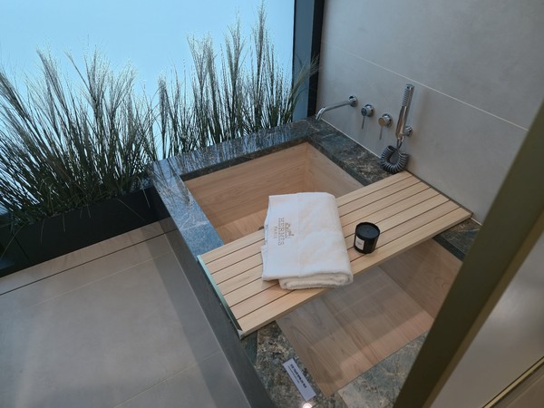 ﻿모듈형 조립식 욕실 '넥스트 바스' 모습. 사진=박영규 이코노믹리뷰 기자