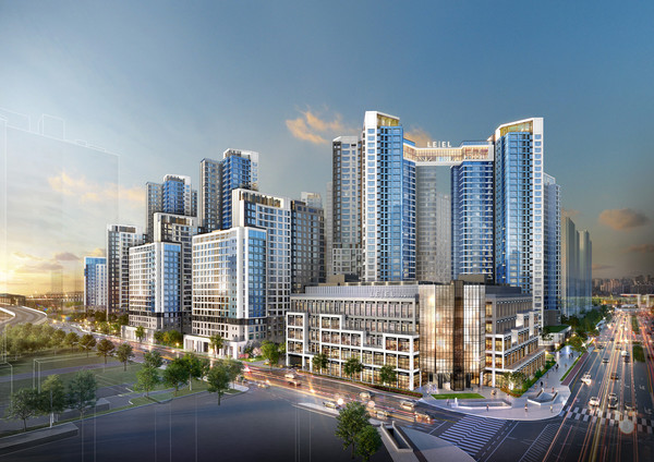 잠실 르엘 투시도. 사진=롯데건설