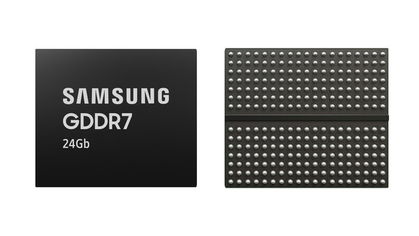 삼성전자 24Gb GDDR7 D램. 사진=삼성전자