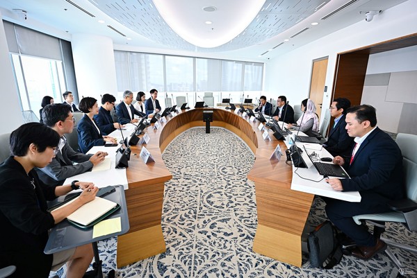 한국전력-말레이시아 전력공사 면담. 사진=한국전력