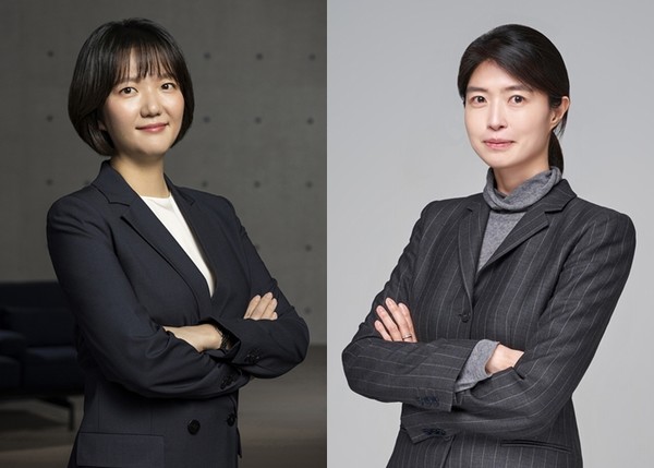 최수연 네이버 대표(왼쪽), 정신아 카카오 대표(오른쪽). 사진=각 사