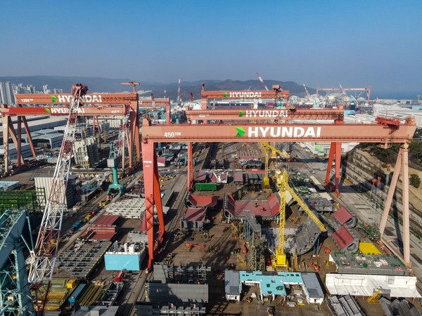 HD현대중공업 야드 전경. 사진=HD현대중공업