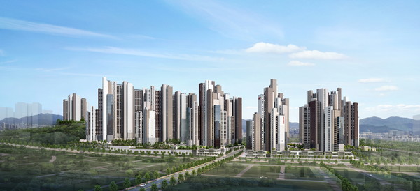 힐스테이트 광명11(가칭) 투시도. 사진=현대건설