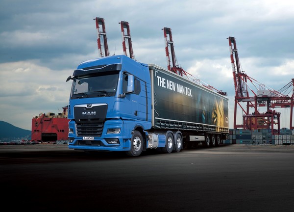 뉴 MAN TGX 540마력 트랙터. 사진=만트럭버스코리아