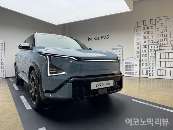 기아 EV5. 사진=양정민 이코노믹리뷰 기자