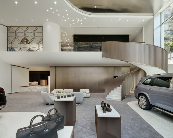 마이바흐 브랜드센터 서울 1층. 사진=메르세데스-벤츠 코리아