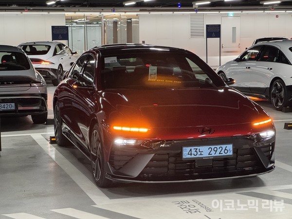 아이오닉 6 N 라인. 사진=양정민 이코노믹리뷰 기자