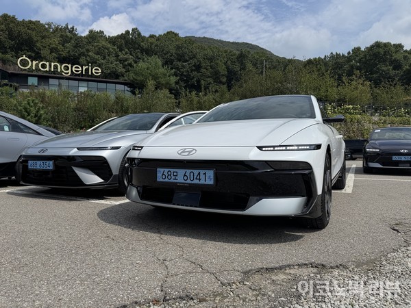 아이오닉 6 페이스리프트. 사진=양정민 이코노믹리뷰 기자