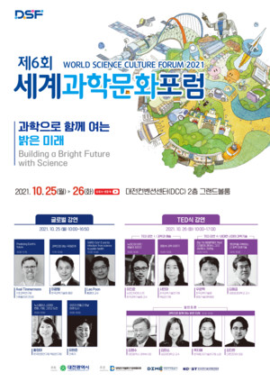 세계과학문화포럼 개최...미래의 모습 조망 - 뉴스 썸네일 이미지